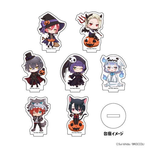 『JACKJEANNE』アクリルぷちスタンド 09/ハロウィンver. ブラインド(全7種)(ミニキャライラスト)